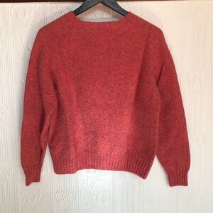 Like new - Pink Scottish sweater Jumper Harley of Scotland, size L (could fit M)